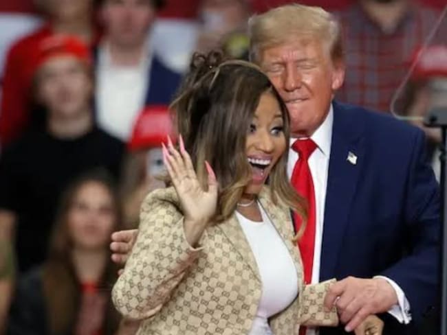 Elecciones 2026 en EU: Trump elogió el trasero de Nicki Minaj y reaviva la polémica