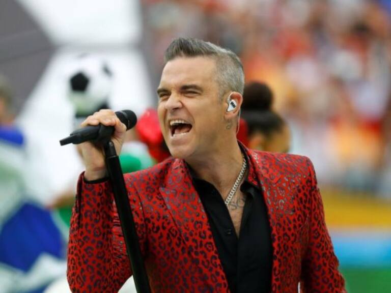 Robbie Williams inaugura el Mundial De Rusia 2018