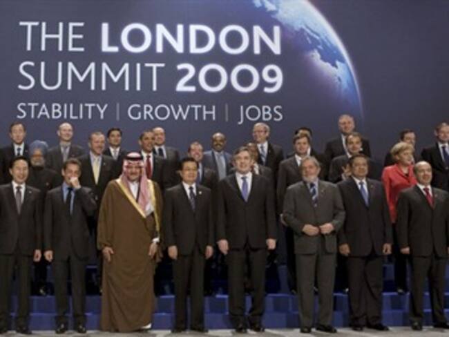 Acuerda G-20 destinar 1.1 billones de dólares para combatir crisis