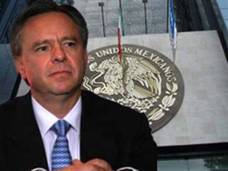 PGR no violentó soberanía de Michoacán: Medina Mora