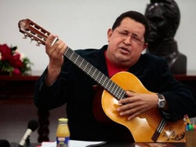 Canta al Papa. Hugo Chávez, presidente de Venezuela. 05/03/13