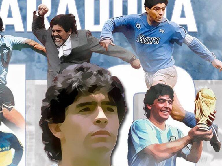Diego Armando Maradona. 