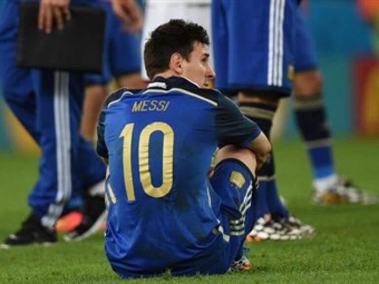 'Nos vamos a arrepentir toda la vida de la final del Mundial': Messi
