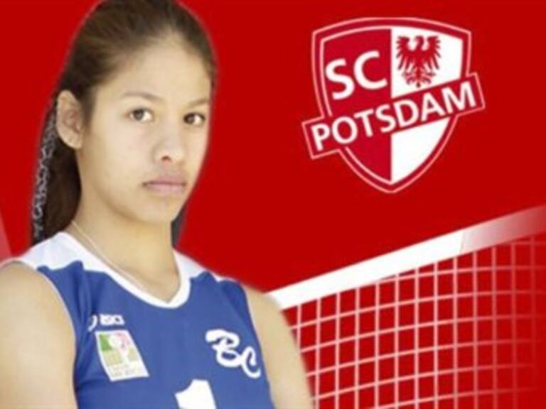 ​Es un orgullo para mexicana Seomara Sainz estar en voleibol alemán