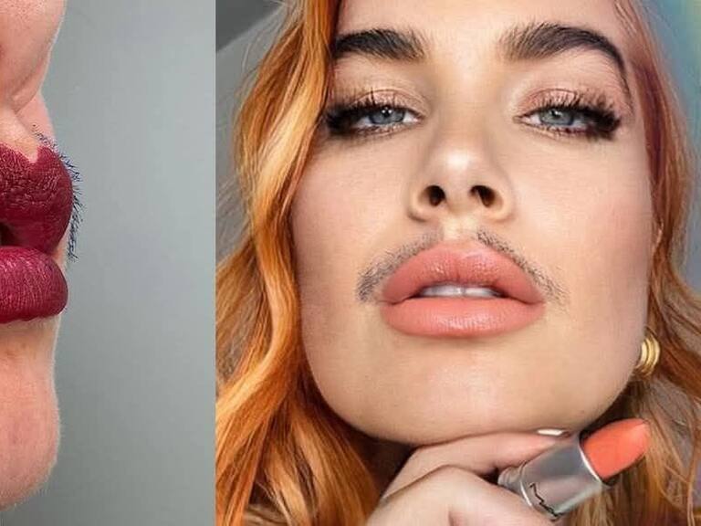 La nueva tendencia en redes son las mujeres con bigote