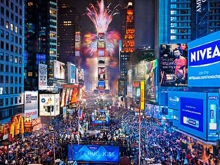 Año nuevo en Nueva York.'Lobby W' con Marco Daniel Guzmán/Fernanda Delgadillo