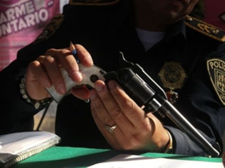 Arranca programa de desarme voluntario en Iztacalco