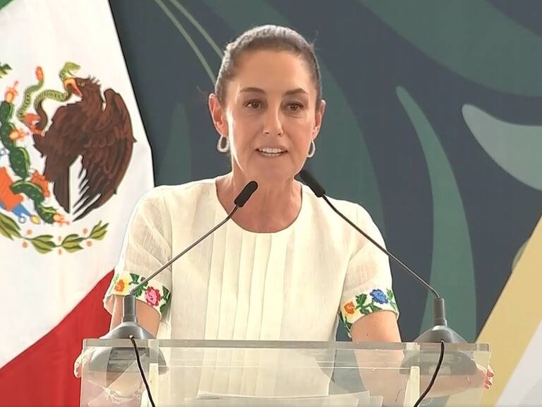La presidenta de México, Claudia Sheinbaum defendió nuevamente la soberanía de México, asegurando que el país "No es piñata de nadie".