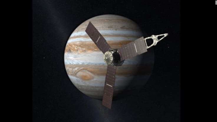 Las curiosidades del planeta Júpiter y la llegada de Juno a su órbita