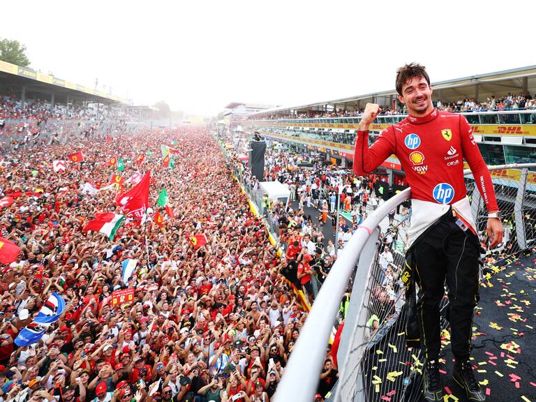 Gran Premio Italia: Charles Leclerc se lleva el primer lugar