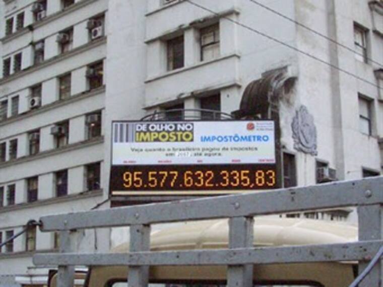 ​¿Sabías que hay un Impuestómetro en Brasil?