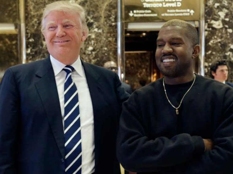 Donald Trump le cumple su sueño a Kanye West