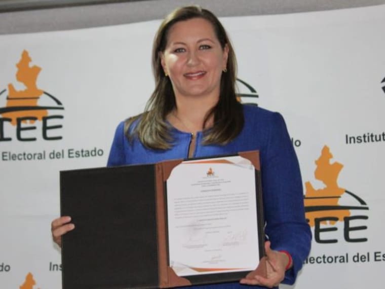 Martha Erika Alonso, Gobernadora electa de Puebla, nos asegura que ganó elecciones del estado.