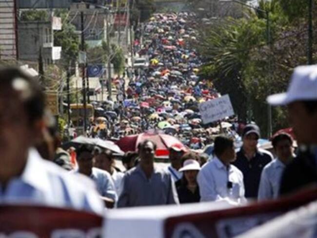 Paralizan protestas a la ciudad de Oaxaca