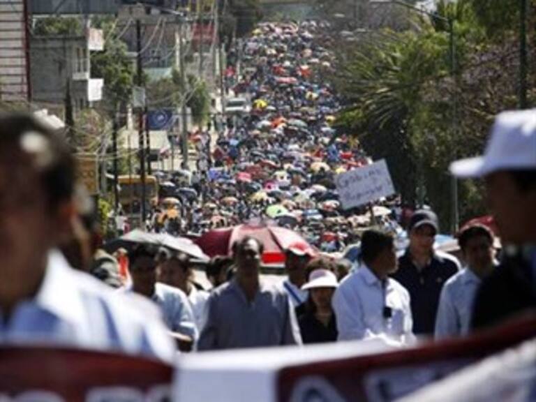 Paralizan protestas a la ciudad de Oaxaca