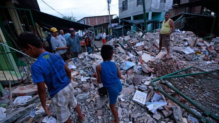 Se guardará un minuto de silencio por víctimas de terremoto en Ecuador