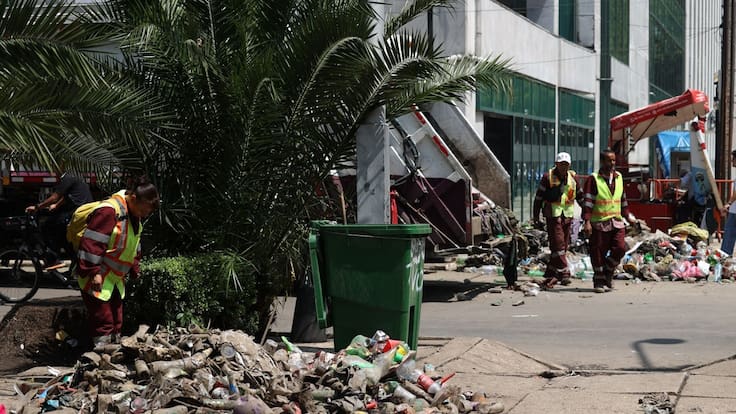 Basura generada durante el Mundial 2026 pone en evidencia la falta de soluciones para los residuos masivos en CDMX
