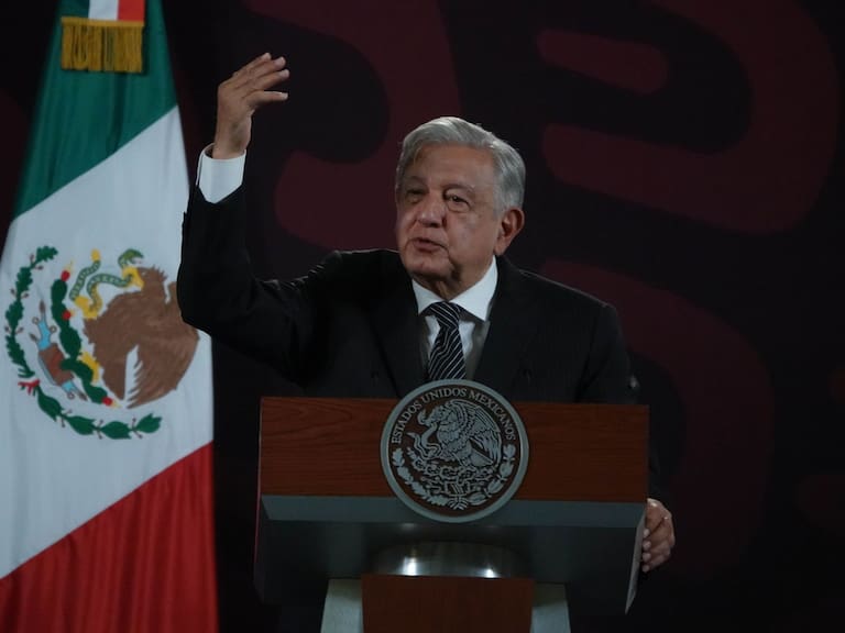 CIUDAD DE MÉXICO, 15MAYO2024.- Ana Elizabeth García Vilchis, titular de la sección “Quién es Quién en las mentiras de la Semana”, durante la conferencia matutina desde Palacio Nacional.
FOTO: GALO CAÑAS/CUARTOSCURO.COM