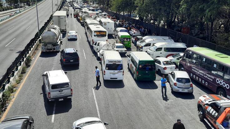 Transportistas liberan bloqueo en Periférico Norte tras más de nueve horas de protesta