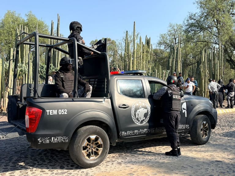 Operativo de seguridad al exterior e interior de la zona arqueológica de Teotihuacán será permanente, afirman autoridades municipales.