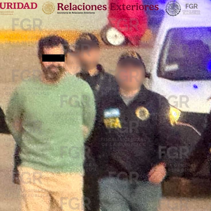 Fernando Farías Laguna es trasladado a México desde Argentina en avión de la Marina