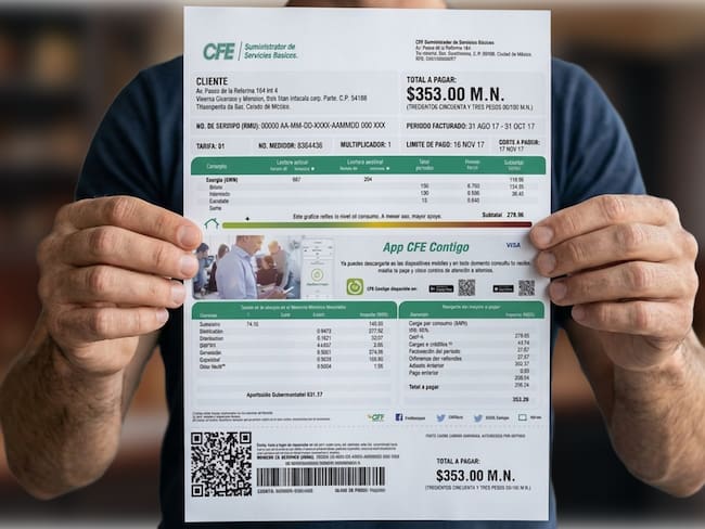 CFE confirma que subirá el recibo de luz: a quién le llegará más caro y cómo saberlo