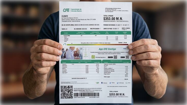 CFE confirma que subirá el recibo de luz: a quién le llegará más caro y cómo saberlo