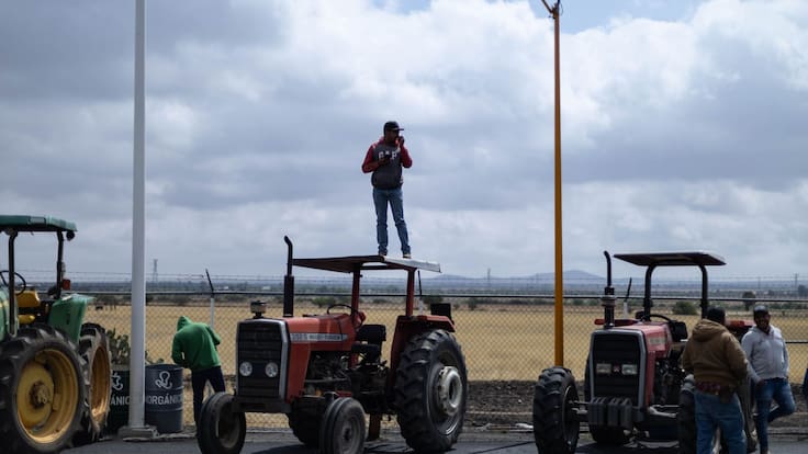 Campesinos pactan diálogo con SEGOB; advierten más bloqueos si no hay acuerdo