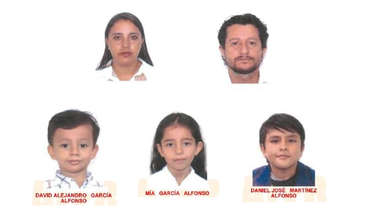 Desaparece familia colombiana en Zacatecas