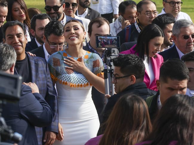 Diputados de Morena respaldan a Gobernadora de Baja California