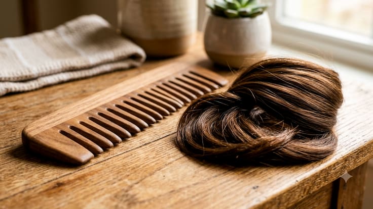 Por qué los peines de madera cuidan el cabello mucho mejor que los de plástico