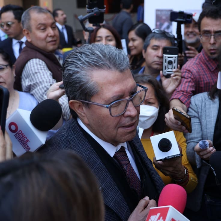 Monreal rechaza fractura de Morena y responde al PRI por presunto resquebrajamiento