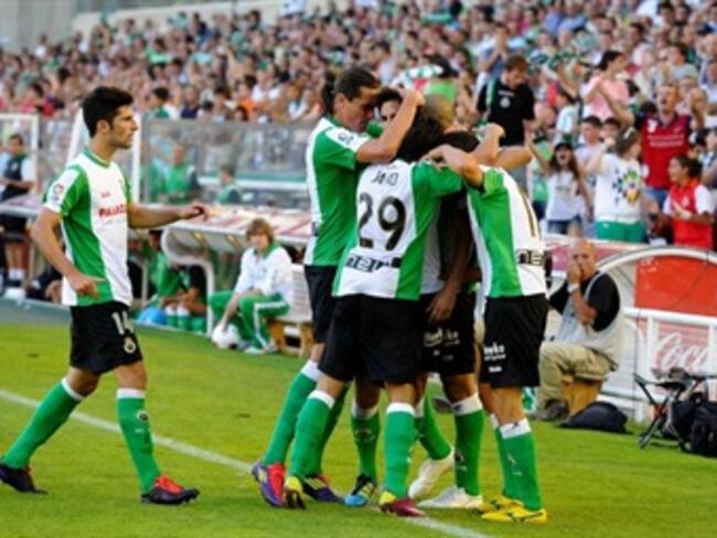 Real Racing Club de Santander cumple su promesa. Deportes con Leopoldo de la Rosa