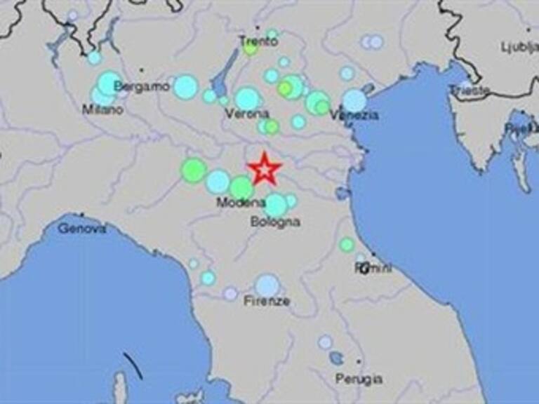 Causa pánico sismo de 4.3 grados Richter en el norte de Italia