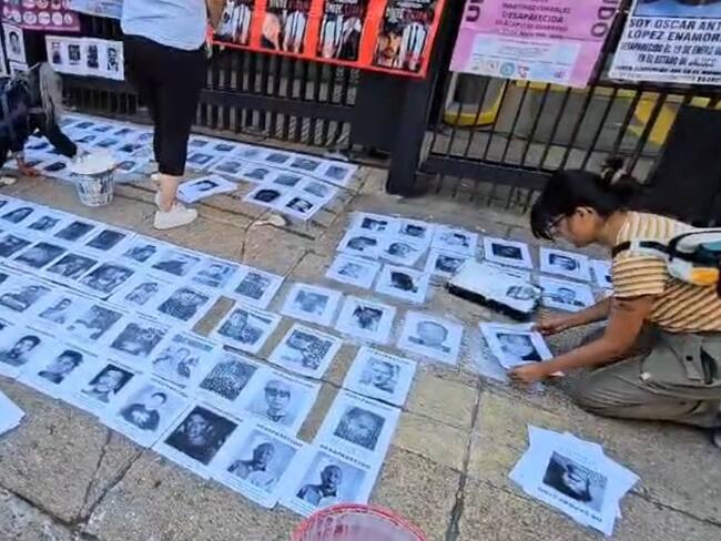 Madres de desaparecidos clausuran el Senado