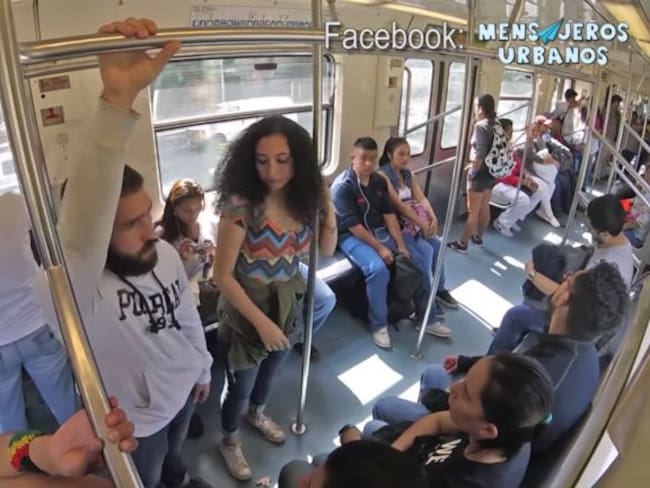 ¿Cómo reaccionan los usuarios del metro ante el acoso sexual?