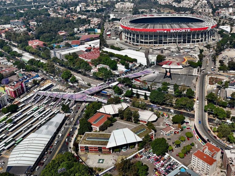 Calles cerradas por el partido inaugural en el Estadio Banorte entre México vs Portugal