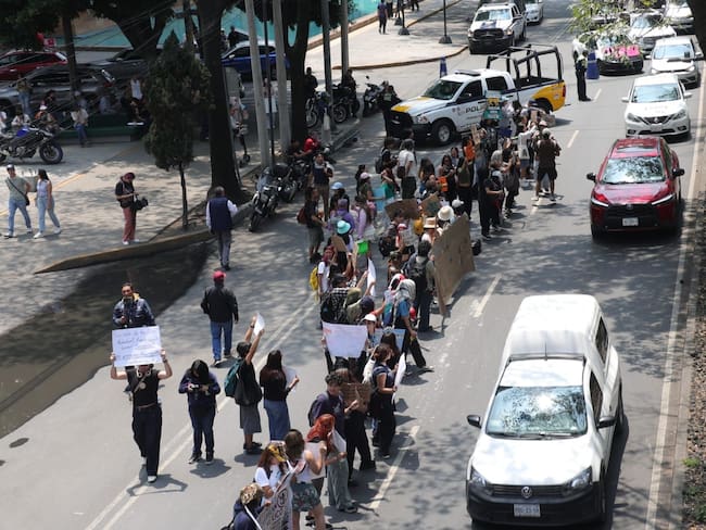 Ambientalistas mantienen protestas en defensa de la playa Mahahual en CDMX