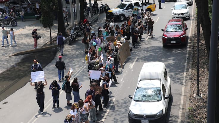 Ambientalistas mantienen protestas en defensa de la playa Mahahual en CDMX