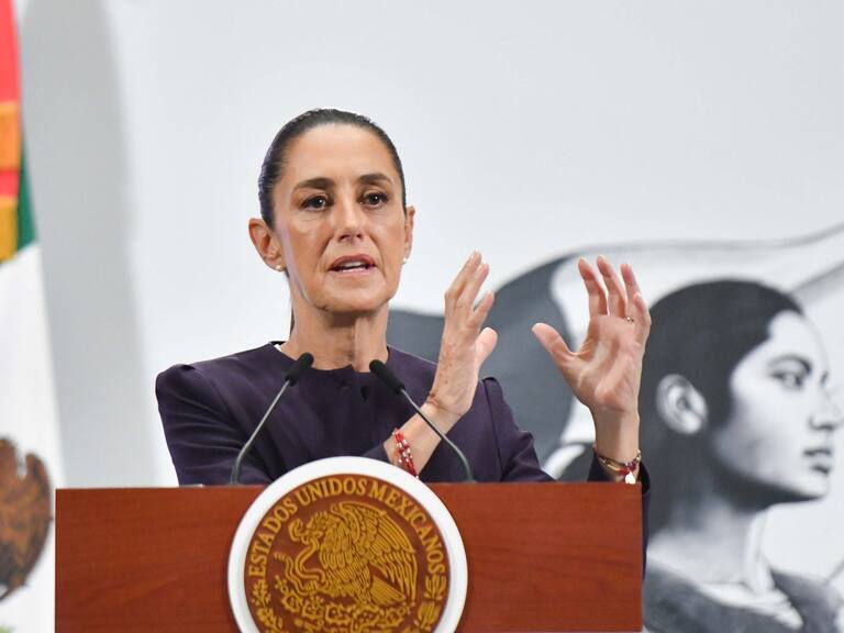 La presidenta Claudia Sheinbaum afirmó que se alcanzará la pacificación del país con la estrategia de seguridad de su gobierno. FOTO: MARIO JASSO/CUARTOSCURO.COM