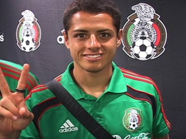 Llegan 'Chicharito' y Moreno para juego México-España