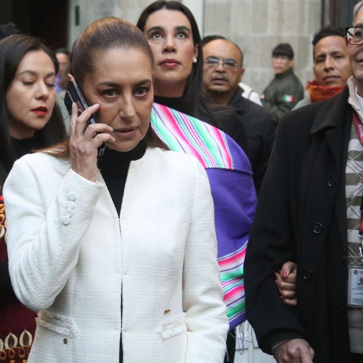 “Ups está temblando” sismo interrumpe conferencia de Sheinbaum quien reporta sin daños Guerrero y CDMX