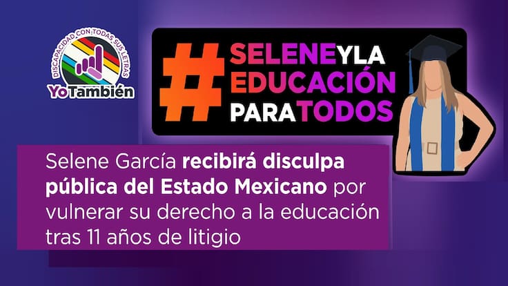Selene García logra justicia y marca un precedente en el derecho a la educación inclusiva