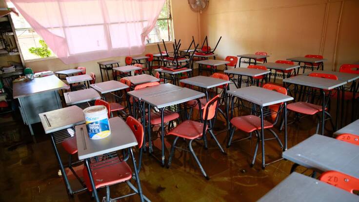 Suman 209 escuelas afectadas por lluvias en Hidalgo