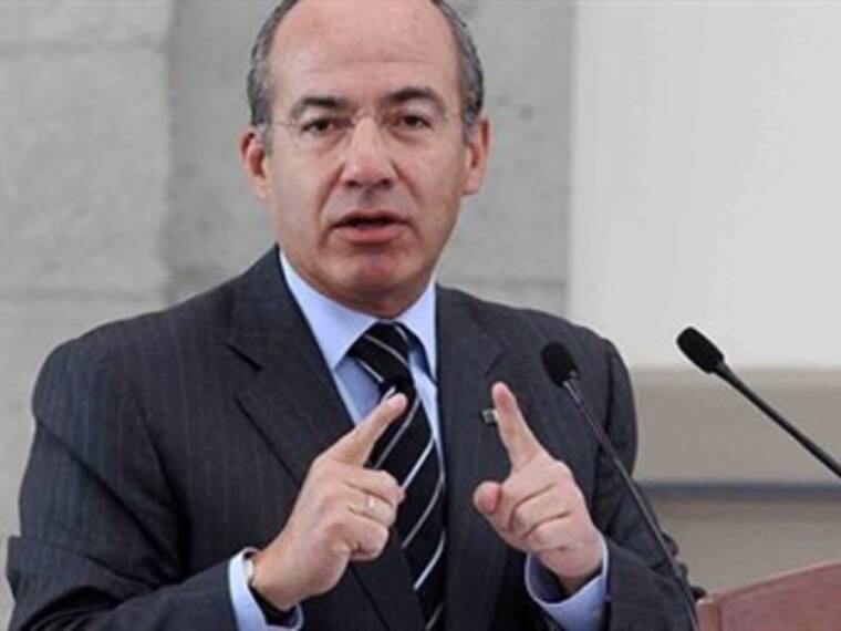 Recuerda Calderón a su amigo Juan Camilo Mouriño