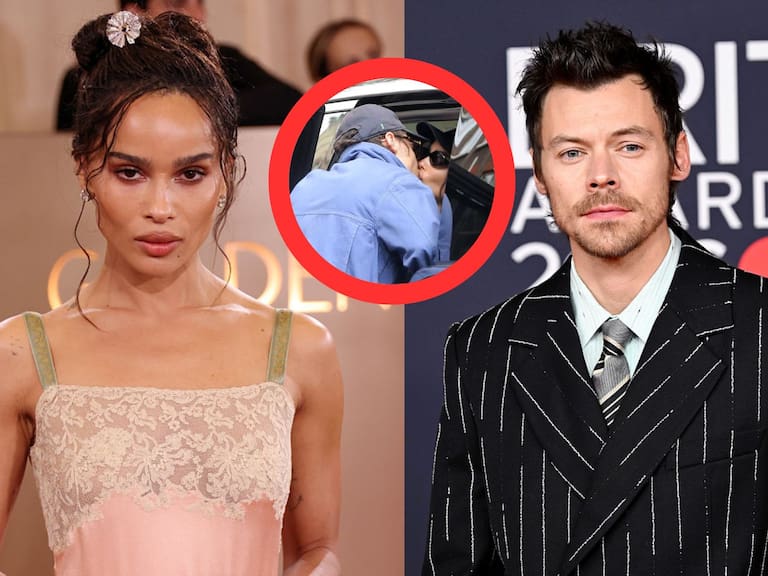 Mx- Harry Styles y Zoë Kravitz desatan rumores de boda