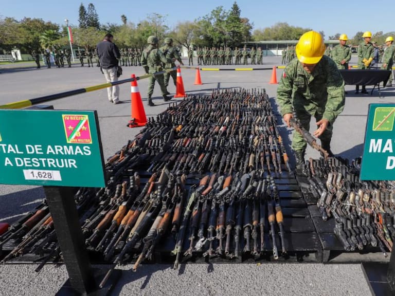 Llama gobernador de Tamaulipas a combatir tráfico de armas