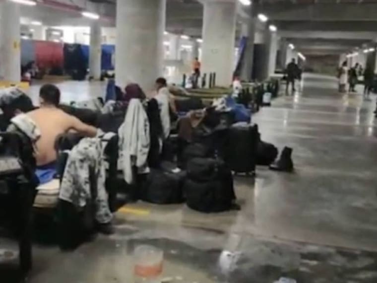 Video exhibe condiciones denigrantes de la Guardia Nacional en Acapulco.