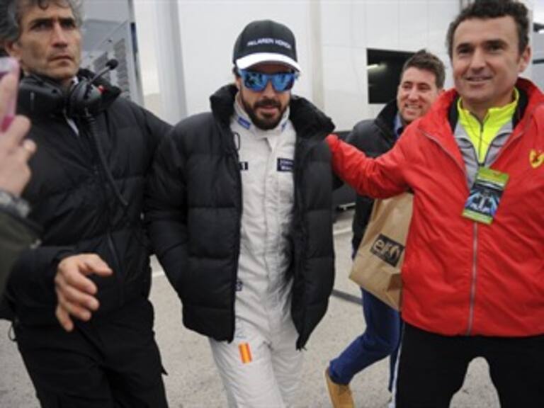 Alonso tiene recuerdos de su accidente