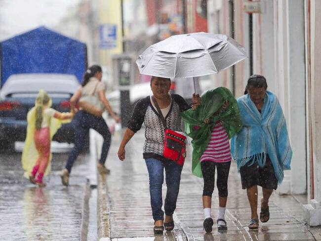 Persistirán lluvias fuertes en la mayor parte del país